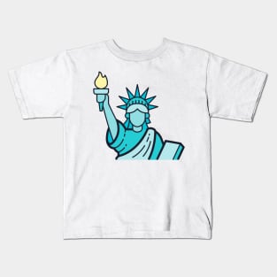 Statue Of Liberty Kids T-Shirt